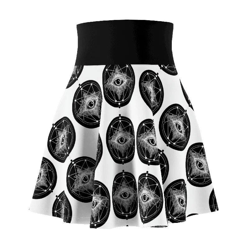 Enlightenment Flowy Skirt denim skirt trendy