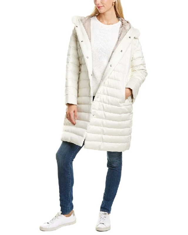 Herno Metallic Cashmere & Silk-Blend Jacket Welt Pockets Slit Pockets Flap Pockets