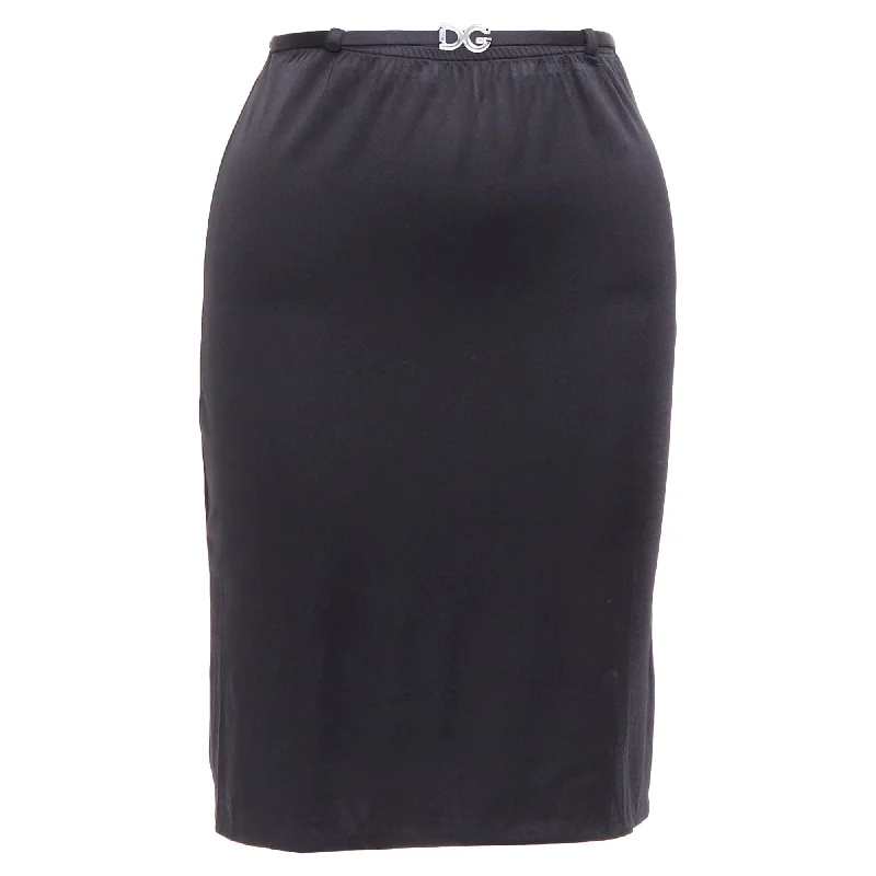 Dolce Gabbana Mare Resin Logo Skirt summer skirt style