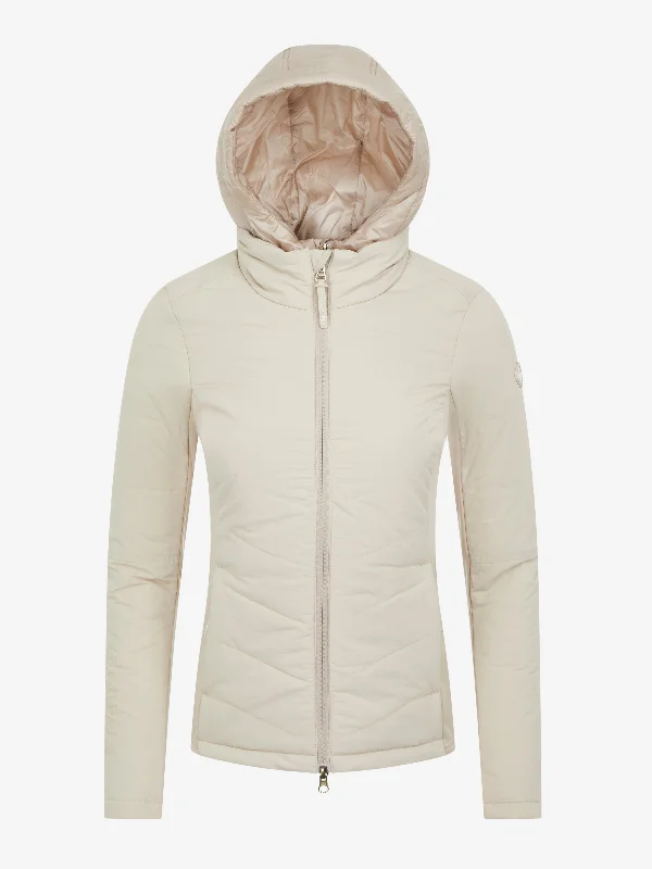 LeMieux Brioney Hybrid Jacket Stone Cotton Jacket Linen Jacket Terry Jacket