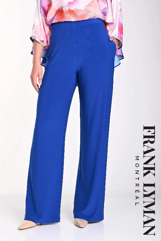 Marine Blue Knit Pant Comfortable Jogger Trousers