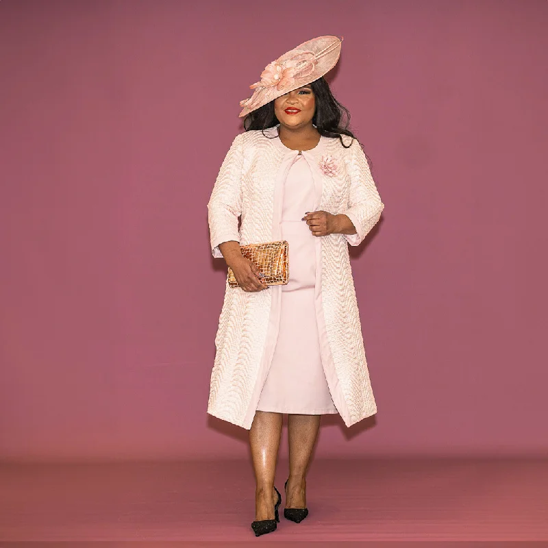 Dusty Pink Mother of the Bride Dress and Jacket Corduroy Jacket Velvet Jacket Brocade Jacket