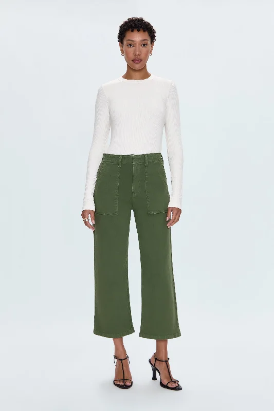 Sophia Wide Leg Pant - Basil Elegant Dress Pants