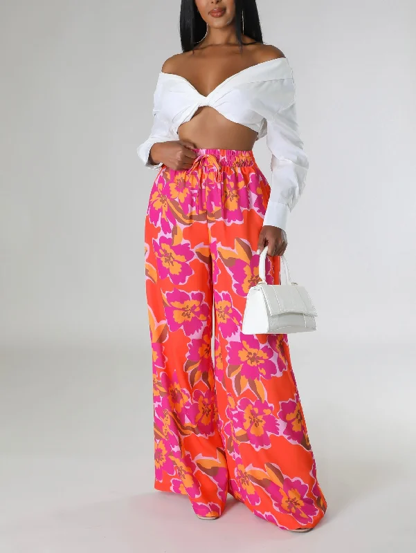 Hawaii Pants Trendy Palazzo Pants