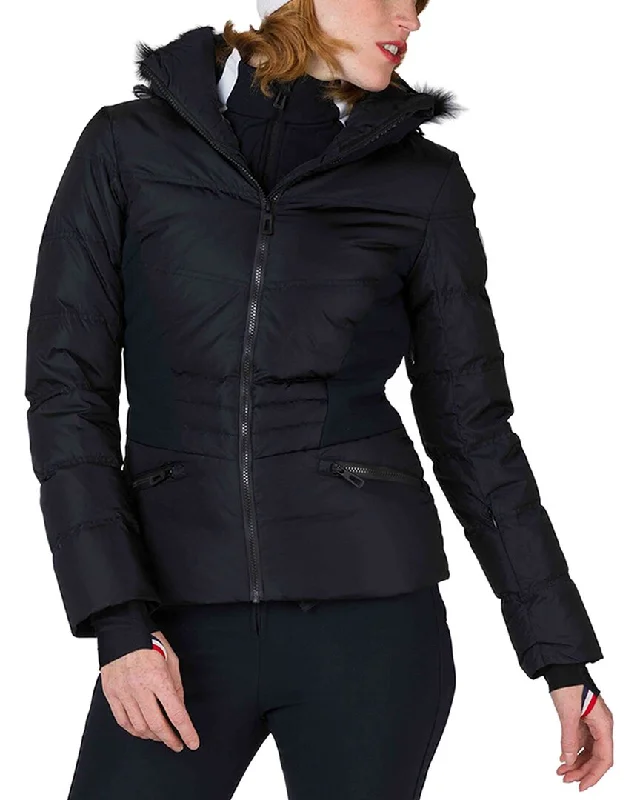 Rossignol Ruby Merino Down Jacket Elasticated Jacket Padded Jacket Insulated Jacket