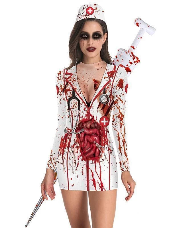 Halloween Sexy Tight Party Party Dress Tunics Sale discount