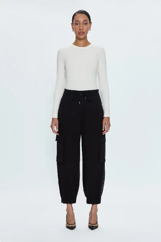 Dakota Pant - Black Elegant Wool Trousers