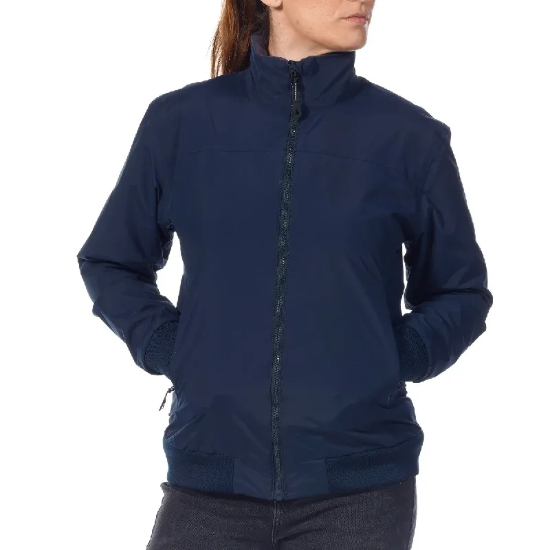 Musto Snug Ladies Blouson Jacket Navy/Carbon Ribbed Jacket Pleated Jacket Ruffled Jacket