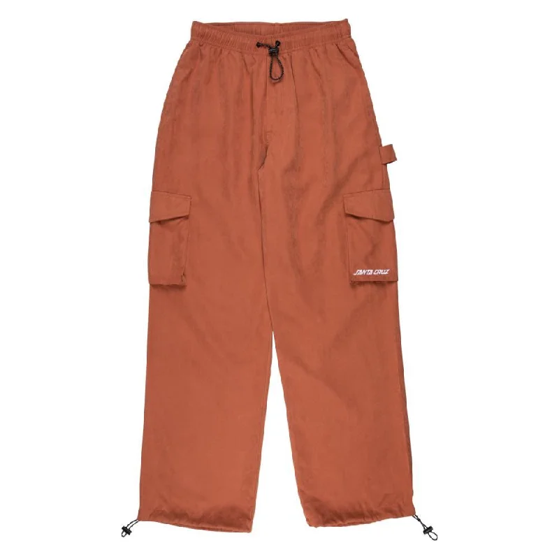 Santa Cruz Womens Pant Odyssey Pant - Clay Slim Fit Casual Pants