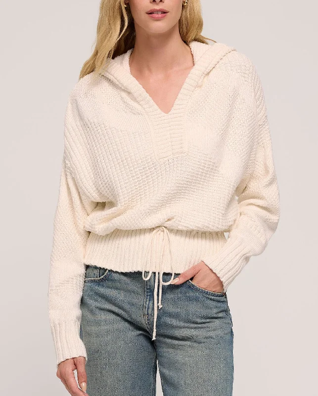 Z Supply | Cota Hoodie Sweater | Sea Salt Oversized Loose Flowy