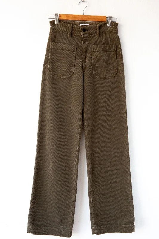Sailor Cord Pant High-Waist Jeans