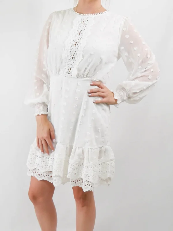 Lacey Party Dress Tunics Cozy comfortable