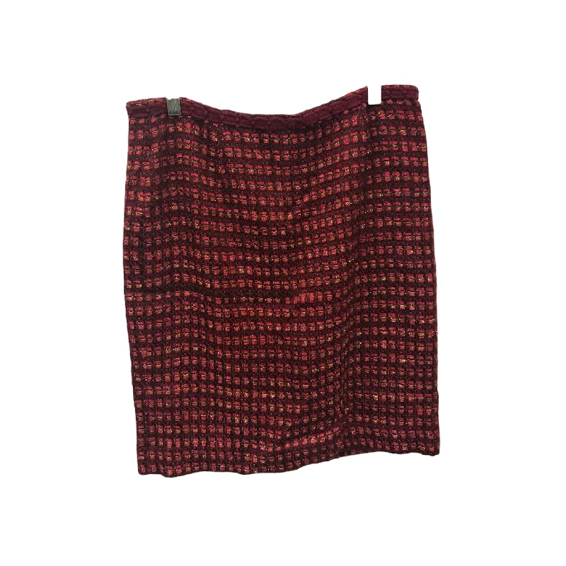 Skirt Designer By Tory Burch  Size: 8 cashmere skirt fine