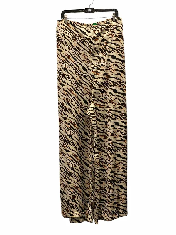 Torrid Size 6X Brown Print Pants Slim Fit Casual Pants