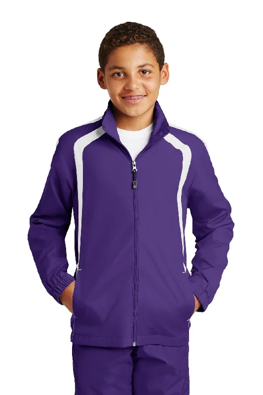 Purple/ White