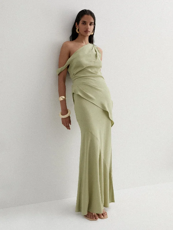BELLA MAXI SKIRT chiffon skirt airy