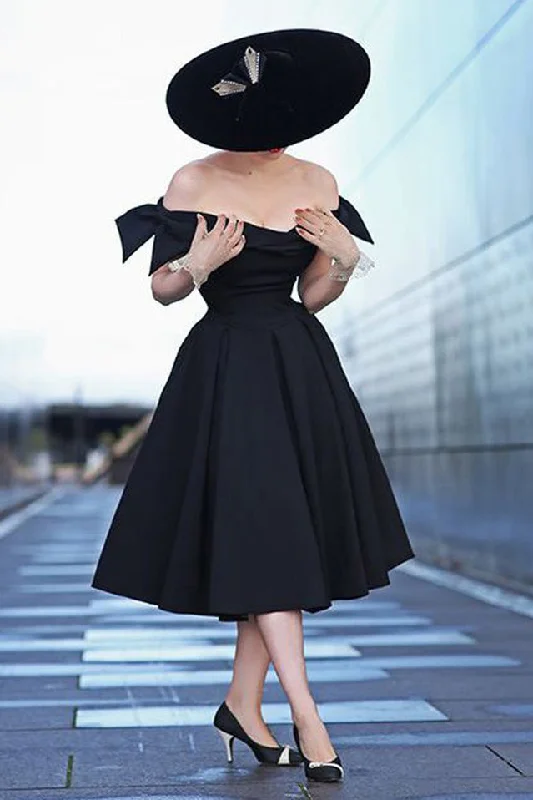 A-line Off-the-shoulder Cocktail Party Dress Tunics Occasion special