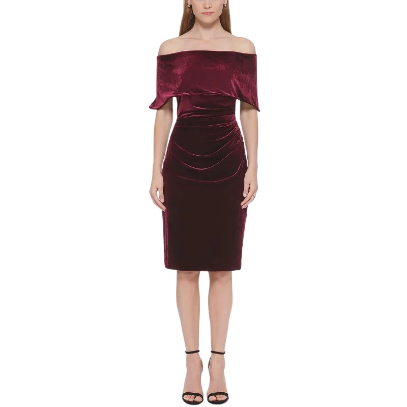 VINCE CAMUTO - Velvet Mini Cocktail and Party Dress empire Waist empire