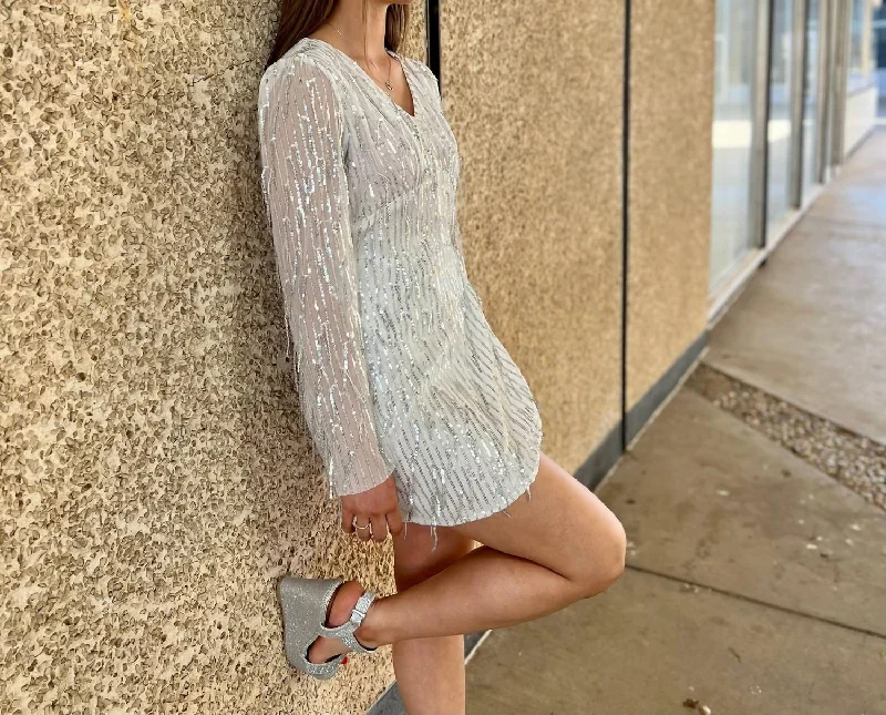 Time Square Party Dress* In White Tunics Sophisticated sleek