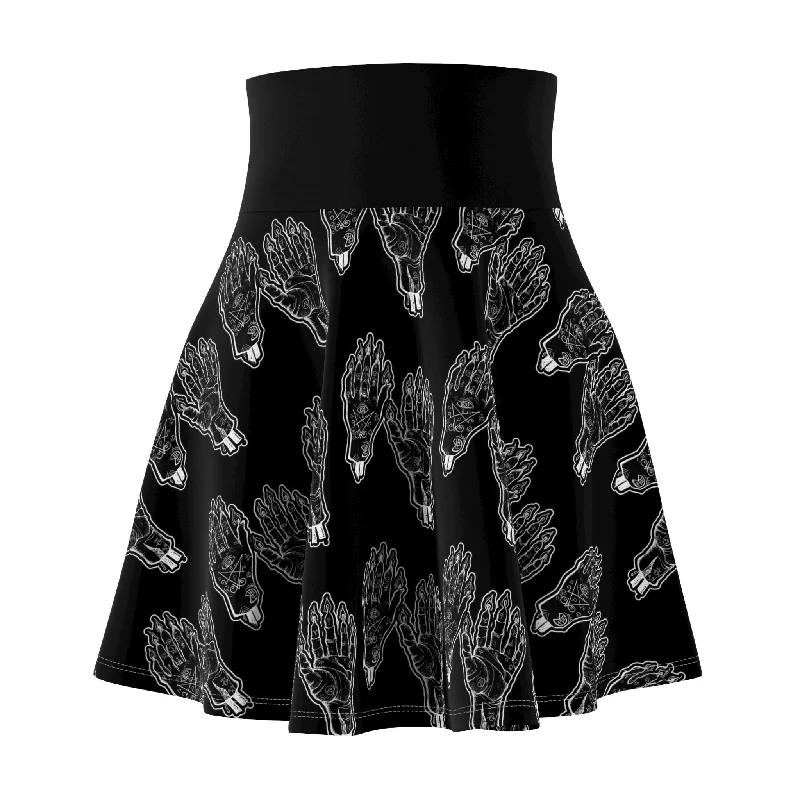Hands of Glory Flowy Skirt wool skirt warm