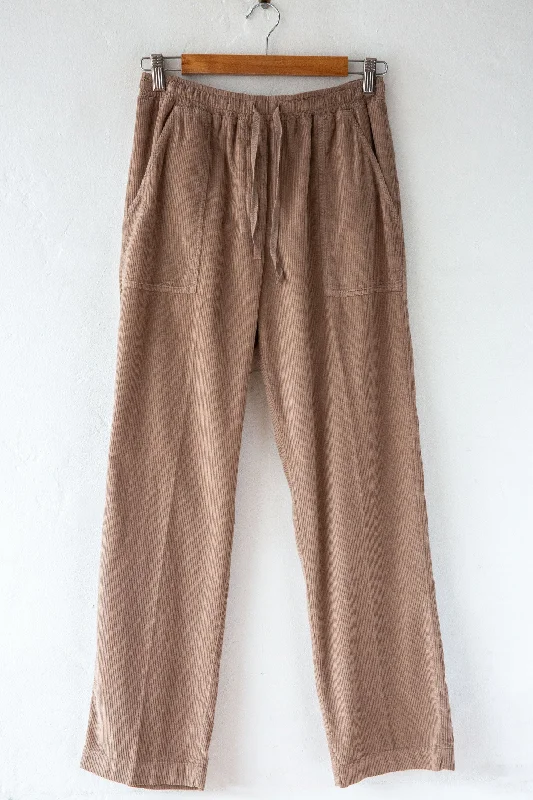 Peyou Babycord Pant Relaxed Fit Trousers