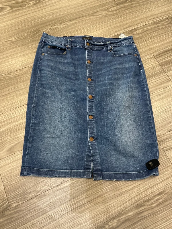 Skirt Designer By Polo Ralph Lauren  Size: 14 denim skirt durable