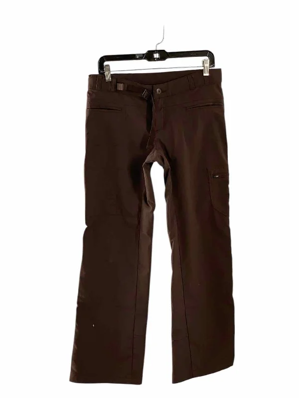 PrAna Size 8 Brown Pants Soft Cotton Pants