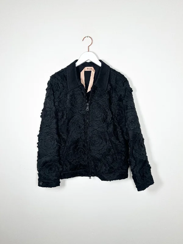 Nº 21 - Sport Jacket - Black Mesh Jacket Canvas Jacket Denim Jacket