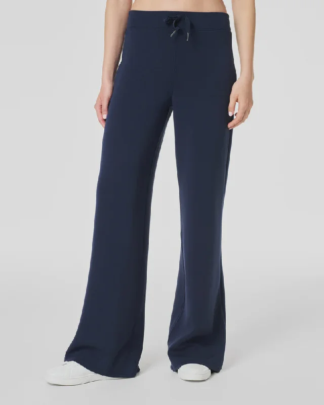 Spanx AirEssentials Wide Leg Pant | Timeless Navy Elegant Dress Pants