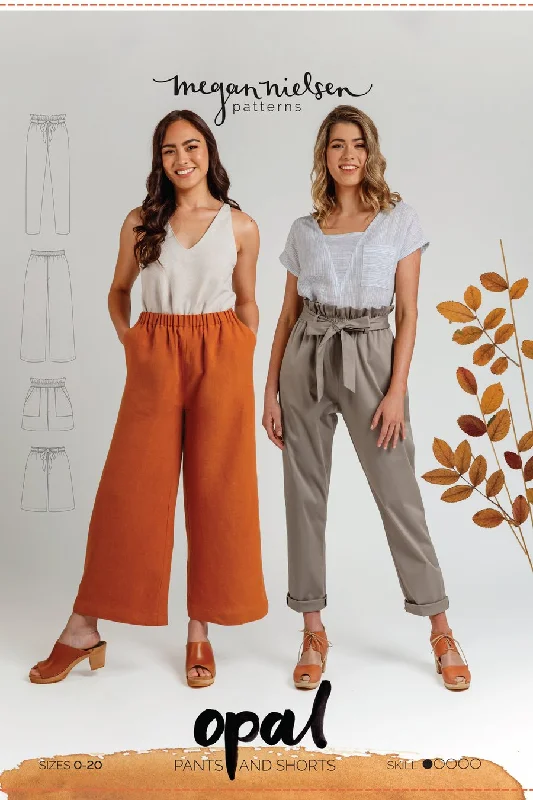 Opal Pants & Shorts - Megan Nielsen Lightweight Jogger Pants