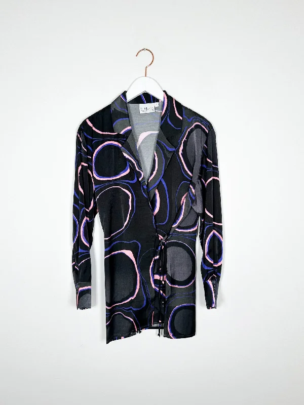 Untitled in Motion - Chase Jacket - Obsidian Trench Coat Raincoat Waterproof Jacket
