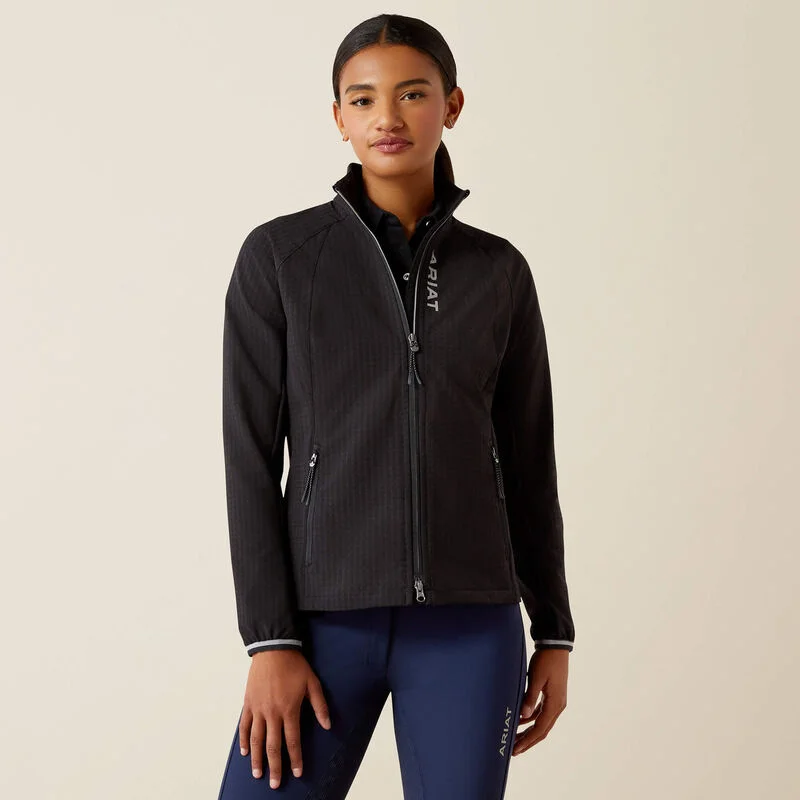 Ariat Versa Womens Jacket Black Snapped Jacket Toggled Jacket Drawstring Jacket