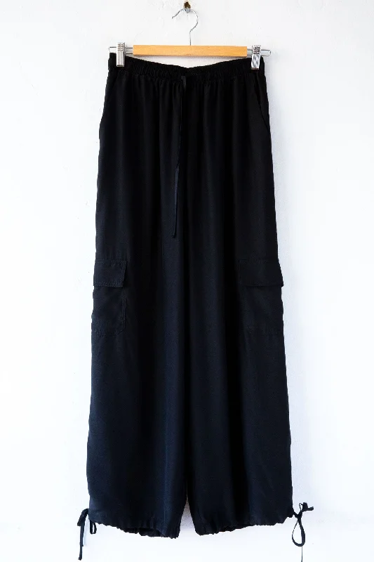 Silk Cargo Pant Lightweight Jogger Pants