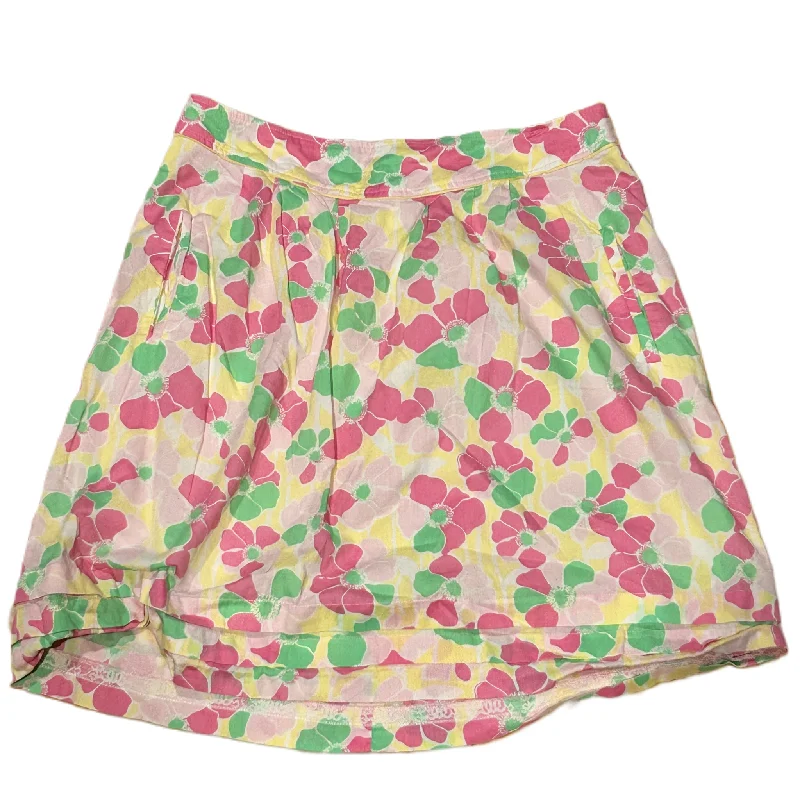 Skirt Designer By Lilly Pulitzer  Size: 12 velvet skirt plush