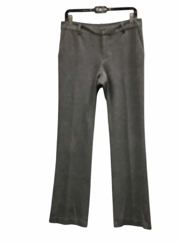 Kut Size 6 Gray Pants Elegant High-Waist Pants