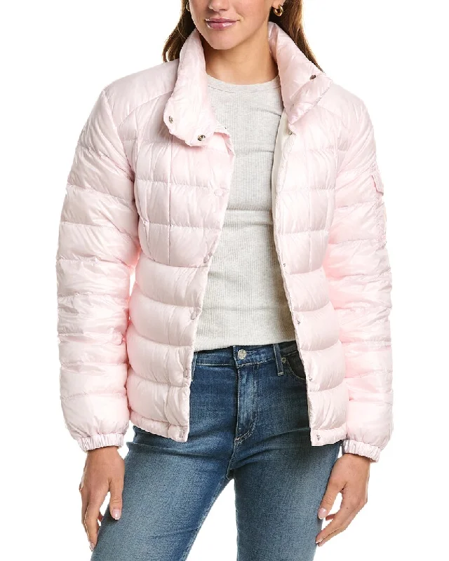 Moncler Aminia Jacket Stand-Up Collar Roll-Neck Collar Turtle Neck