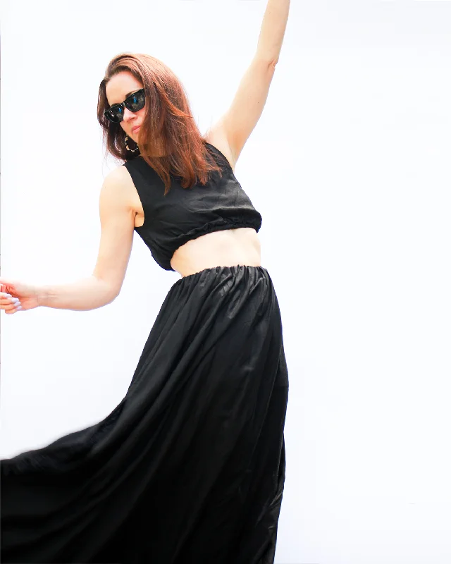 Spring Maxi Skirt boho skirt vibe
