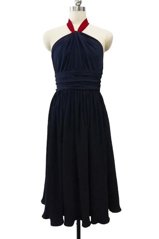 Celebrity Inspired Halter Cocktail Party Dress Mermaid Tail Wedding