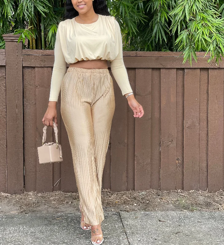 Selene Pant Set Casual Sweatpants Style