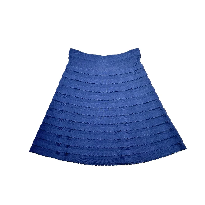 Navy Skirt Designer By Lilly Pulitzer, Size: Xs corduroy skirt cozy
