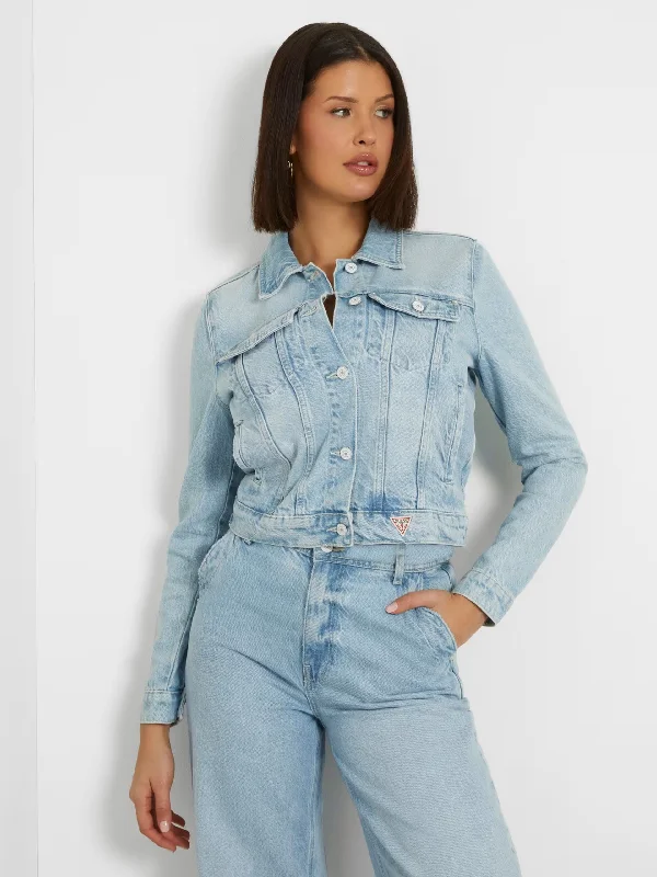 DORIA DENIM JACKET Denim Jacket Leather Jacket Suede Jacket