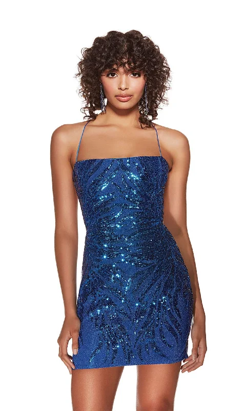 Alyce Short Party Dress 4888 empire Waist empire