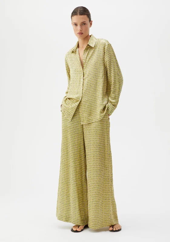 Lucca Pant_Print Sleek Black Pants
