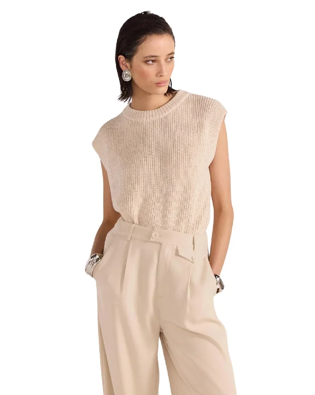 Womens Hayden Wide Leg Pants Slim-Fit Khaki Pants