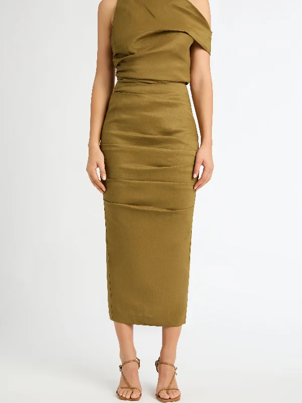 CASANOVA SKIRT cashmere skirt plush