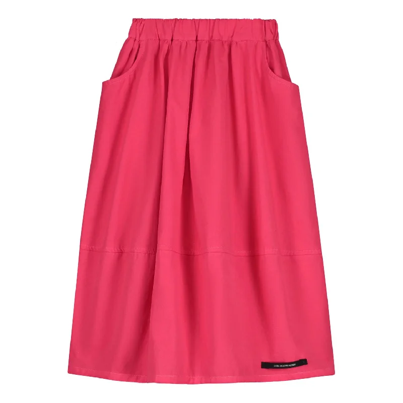 Little Creative Factory Fuchsia Origami Bubble Skirt casual skirt length